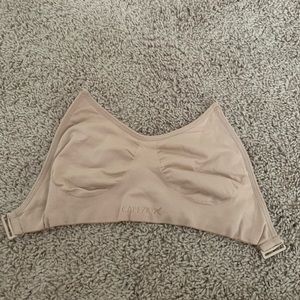 clear strap dance bra